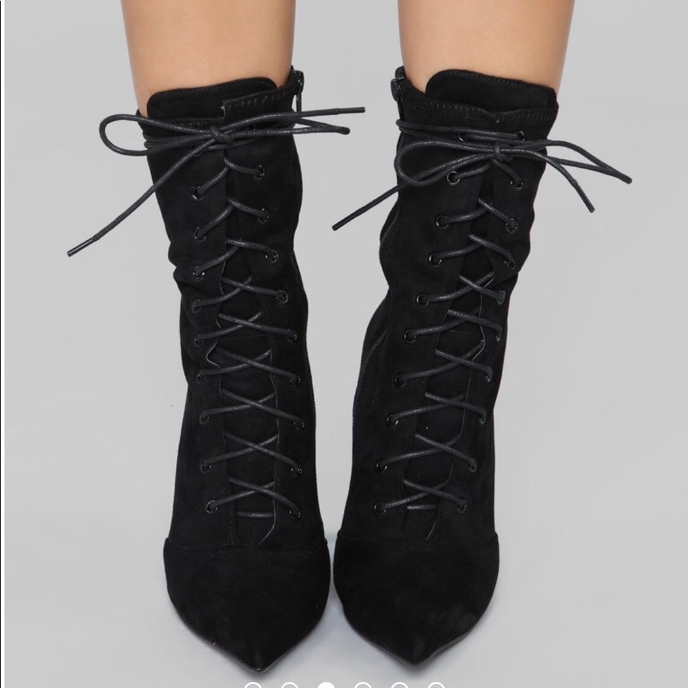 Tie Up Booties
